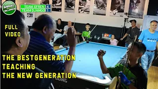 EXHIBITION MATCH TEAM EFREN BATA VS TEAM DJANGO BUSTAMANTE MEET THE NEW GENERATION.