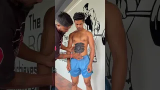 abs stimulator me kya hota hai 🔥#shorts #bijoyfit26 #youtubeshorts