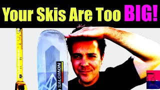 The RIGHT Size SKI: What Size Should You BUY?