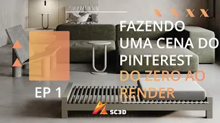 DO ZERO AO RENDER - Cena de Pinterest - EP 01