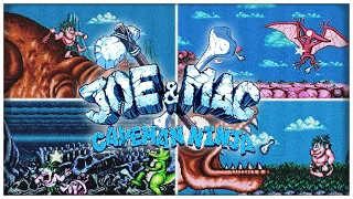 Joe & Mac Caveman Ninja  - FULL GAMEPLAY - | NO DEATH | (SNES)