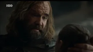 Arya & The Hound Last Scene "Sandor...Thank You" - Game Of Thrones Season 8 Episode 5