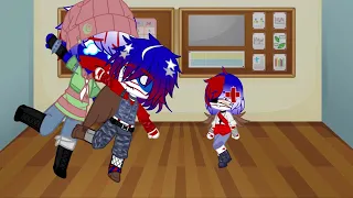 America meets ??? - Countryhumans - 2/?