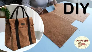 Easy making Handbag with cover | Tote bag
