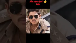 Allu Arjun __ best entry as_a police officer #Short #Ytshort #Shortvideo