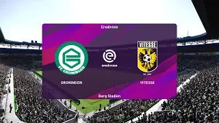 PES 2020 | Groningen vs Vitesse - Eredivisie | 08/02/2020 | 1080p 60FPS