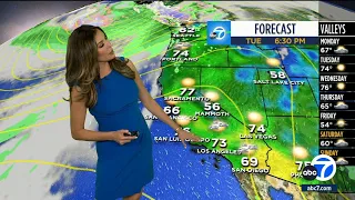 SoCal will clear out Monday, but more rain is approaching