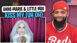 AMERICAN RAPPER REACTS TO-Anne-Marie & Little Mix - Kiss My (Uh Oh) [Official Video]