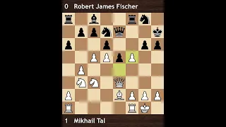 Tal vs Fischer | Candidates 1959 | Round 20