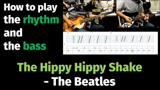 The Hippy Hippy Shake - The Beatles - How to play the rhythm and the bass