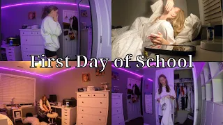 realistic first day of school vlog // morning routine