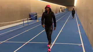 Elaine Thompson RUNS Impressive & LOOKS HEALTHY At ZURICH SWITZERLAND INDOOR TRAINING…