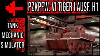 Building A PzKpfw. VI Tiger I Ausf. H1 - Tank Mechanic Simulator