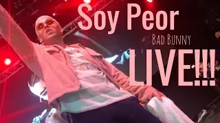 Soy Peor - Bad Bunny Live in Concert!!!