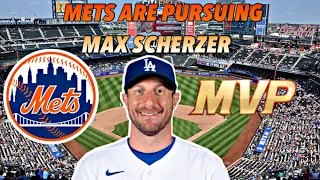 METS ARE AGGRESSIVELY PURSUING MAX SCHERZER