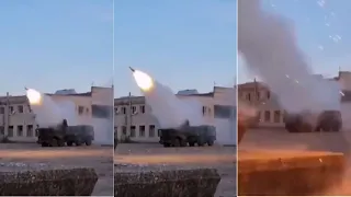 🔴 Russian Air Defense Fail - Russian Pantsir-S2 System Malfunctions • Hits Friendly Position