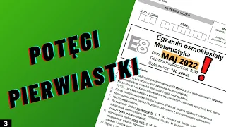 Egzamin ósmoklasisty 2023 | Powtórzenie | 3. Potęgi i pierwiastki