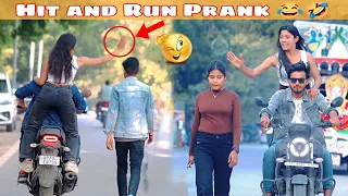 Hit and Run Prank 🤯 with love twist 😂 🤣 | DR Prank