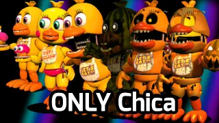 Can You Beat FNaF World With ONLY Chica?