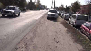 ДТП в Василькове, возле больницы, на "отремонтированой дороге