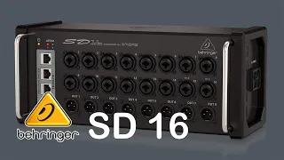 Стэйдж-бокс Behringer SD 16. Обзор.