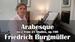 Arabesque (op.100, no.2) by F. Burgmüller