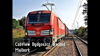 | CabView | Bydgoszcz Wschód - Malbork - X4EC – Paprykowe Filmy cz.2