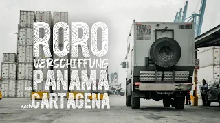 RoRo shipping the truck from Panama to Colombia - Darién Gap