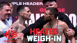 LOMACHENKO V KAMBOSOS l 🔥 HEATED Face off at Weigh-in l Boxing l @mainevent
