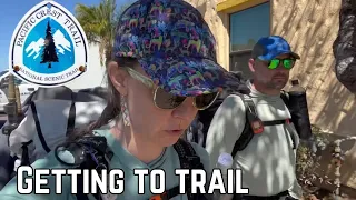 Getting to the Pacific Crest Trail