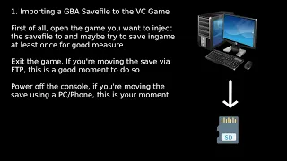 LL3DS - How to Transfer Emulator Saves to GBA VC Console | Export GBA VC Saves | GM9 Injection/Dump