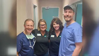 YouTube star MrBeast sponsors life changing eye surgery for people in Jacksonville