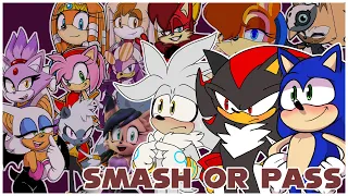 BEST SONIC GIRLS - Team SSS Play Smash Or Pass?!