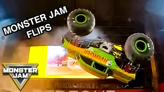 8 Minutes of High Flying Flips | Monster Jam