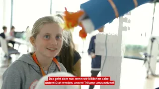 #girlscanSTEMit Kampagne 2024 der Vodafone Stiftung