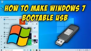 How To Make A Windows 7 Bootable USB Drive [2022]