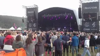 Funny Rockness 2012 - Epic Bin Fall fail... wait for it