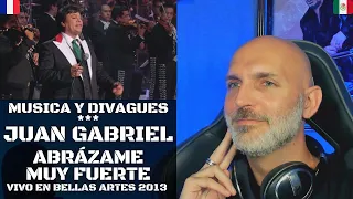 Francés reacciona a Juan Gabriel - Abrázame muy fuerte - Vivo en Bellas Artes 2013 | ElFrancés