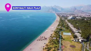 Antalya Konyaaltı Sahili Altın Kumlarda Masmavi Bir Rüya