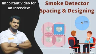 Smoke Detector Spacing & Designing Explanation | Area Coverage | Imp Interview Question | Ansari29