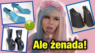 Oceniam DZIWNE BUTY na PLATFORMACH 😲👎 *ostatnie są STRASZNE!!!* 🥶