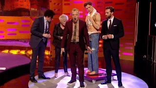 Christian Grey cake - The Graham Norton Show: Series 16 Episode 18 - BBC One