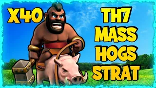 Th7 Hog Rider Attack Strategy: ⭐⭐⭐ Th7 Hog Strategy for War 2020 | Clash of Clans - Coc