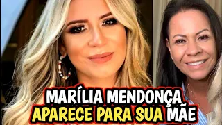 Marilia Mendonça apareceu para sua mãe. Entenda o que aconteceu.