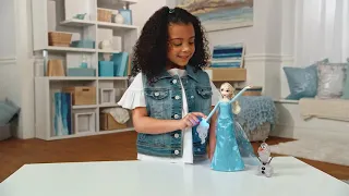 Disney Princess Холодное сердце Кукла Эльза и волшебство Hasbro E0085