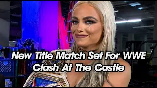 New Title Match Set For WWE Clash At The Castle