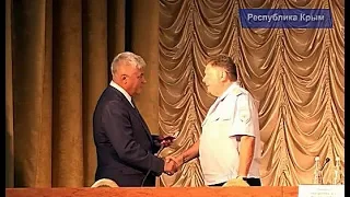 Владимир Колокольцев представил личному составу МВД по Республике Крым нового руководителя