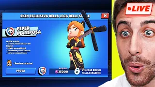 Iniziamo LEGA delle STELLE! Riusciremo a Sbloccare PIPER MARIPOSA? Brawl Stars ITA Live