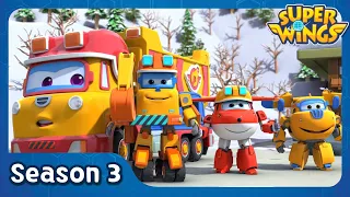 Hot Spring Helpers | super wings season 3 | EP06