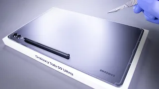 Samsung Galaxy Tab S9 Ultra Unboxing - ASMR